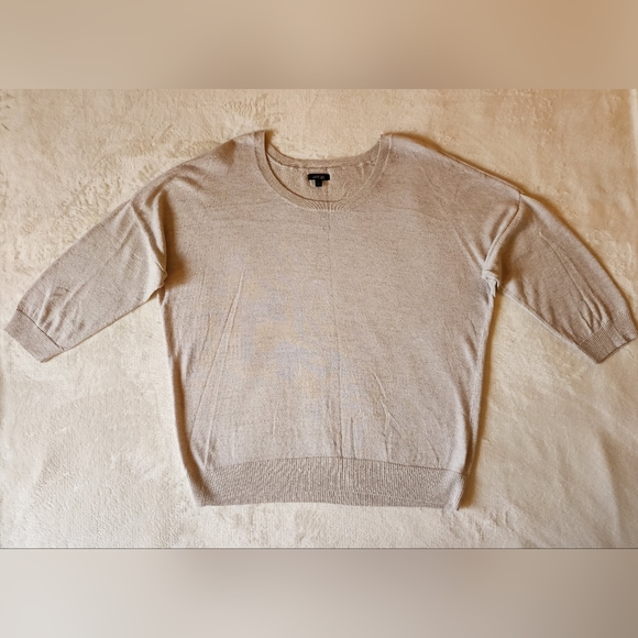 Apt. 9 - 3/4 Sleeve Metallic Accent Top XL - Picture 1 of 8